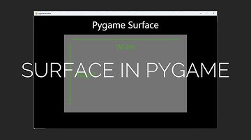 How to create a surface in pygame | Pygame Tutorial