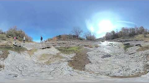 Devonian Fossil Gorge: Overlapping Slabs 360° View | Iowa Land and Sky