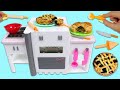 Baking Real Pies Experiment with Barbie Easy Bake Oven &amp; Miniature Cooking Tools!