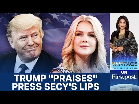 Did Trump Just Objectify His Own Press Secretary on Live TV? | Vantage With Palki Sharma | N18G