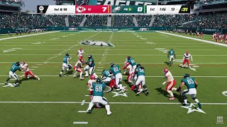 Madden NFL 23 - Kansas City Chiefs vs Philadelphia Eagles (1080p60fps)