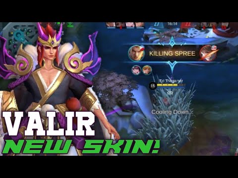VALIR - New Skin - Demonlord | Mobile Legends: BangBang Gameplay - YouTube