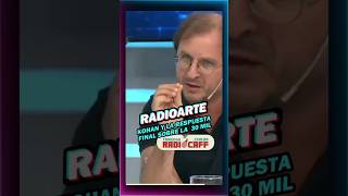 HISTÓRICA DOMADA POR LOS 30 MIL DESAPARECIDOS Martín Kohan acomoda al negacionista Darío Lopérfido