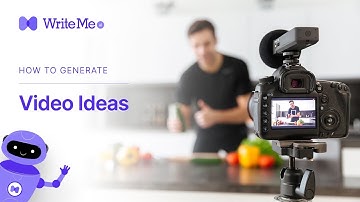 How to Use AI YouTube Video Ideas Generator To Get Unique Video Idea in 4 Easy Steps - WriteMe.ai
