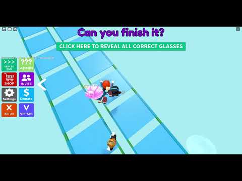 How to beat 98 Fail Impossible glass bridge | [OUTDATED]