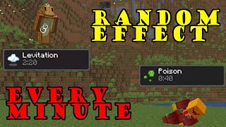 Minecraft But We Get A Random Effect Every Minute...
