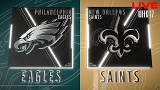 ((LIVE)) Philadelphia Eagles vs New Orleans Saints 1/01/2023 | NFL Week 17 Full Game