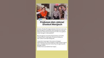 Prabowo dan Jokowi Disebut Menjauh, Ray Rangkuti Soroti Kasus Noel