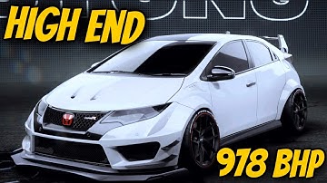 Need for Speed UNBOUND - High End Honda Civic Type R 2015 Customization / 1525 BHP / maximum Build