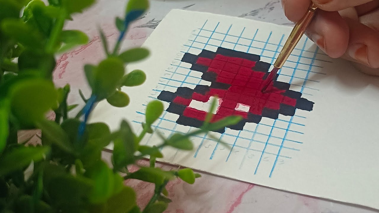 Pixel heart painting Part 2| Arbia Sultana |