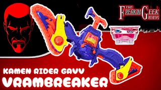 Kamen Rider Gavv DX VRAMBREAKER: EmGo's Reviews N' Stuff