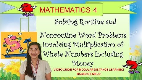 Solving Problems involving Multiplication of Whole Numbers