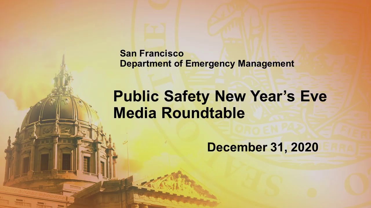 Public Safety NYE Media Roundtable