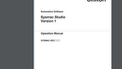 NX1P2 Test Configuring in Sysmac Studio