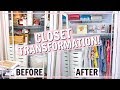 DECLUTTERING MY CLOSET! EXTREME BEFORE AND AFTER! | Alexandra Beuter