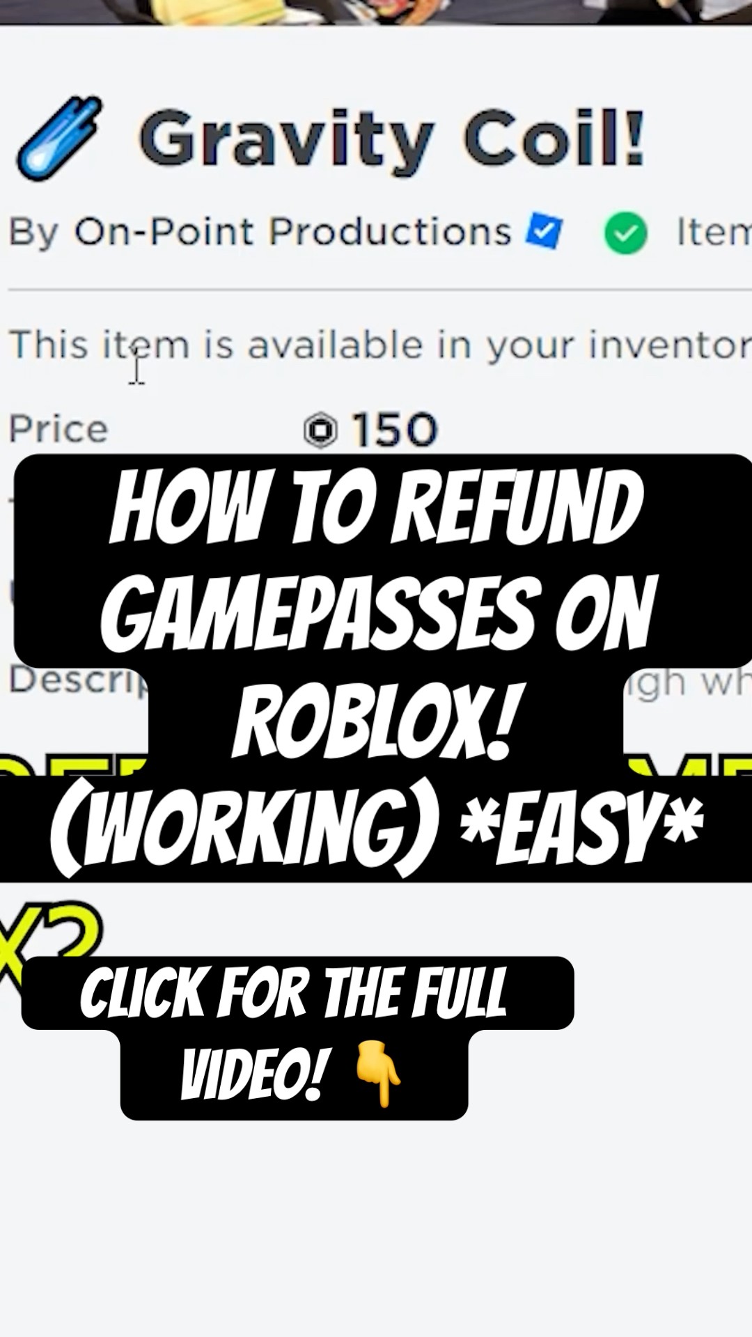 How To REFUND GAMEPASSES On ROBLOX In 2026 Working Easy Roblox Oardefault