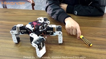 Gameplay 9: Sound Control | Hiwonder Alienbot Multi-Legged Robot