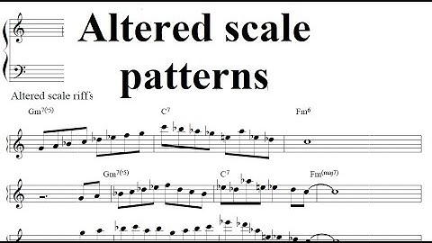 The ALTERED SCALE in depth, put BITE into your IMPROV
