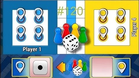 Tricks and Tips Ludo King | How to Win Ludo King. 4 players gameplay | Ludo king part #120 #gameplay