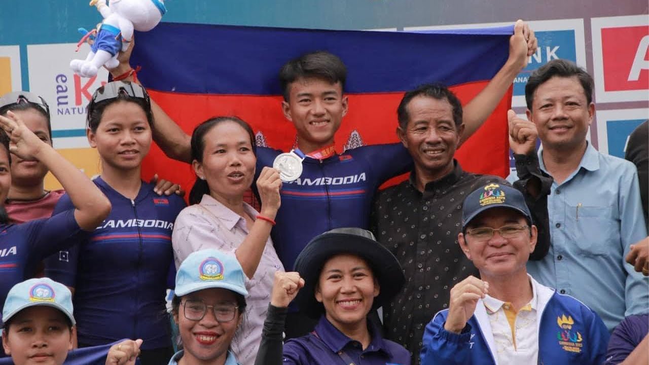 Mountain Bike Eliminator Race Big Final Sea Game 32: Bravo! Cambodia Silver Medal
