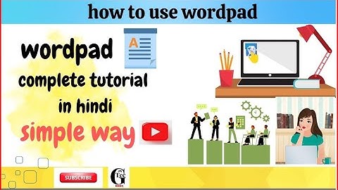wordpad complete tutorial in hindi 💻📝 ||Wordpad tutorial👨‍🏫📓|| #wordpad #computerknowledge #study