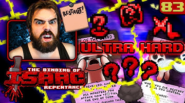 ULTRA HARD Is UNBEARABLE! - The Binding Of Isaac: Repentance - Part 83 (VOD) - DarkViperAU