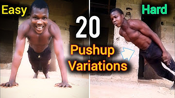 20 Pushup Variations You NEED to Try (Home Workout, Build Muscle Anywhere)