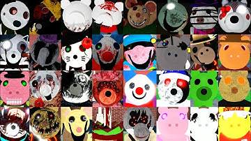 ROBLOX PIGGY THE RESULT OF ISOLATION CONCEPT ALL JUMPSCARES