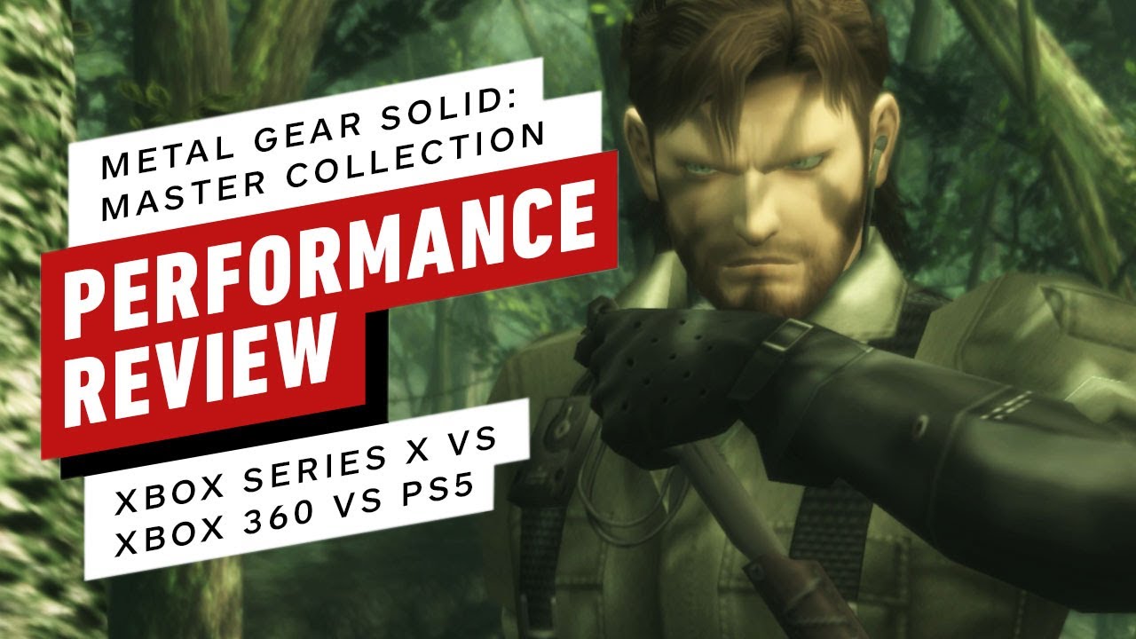 Metal Gear Solid: Master Collection Vol. 1 Performance Review (Original vs.  PS5 & Xbox Series X