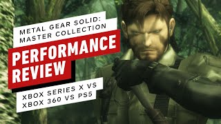 Metal Gear Solid: Master Collection Vol. 1 Performance Review (Original vs. PS5 \& Xbox Series X|S)