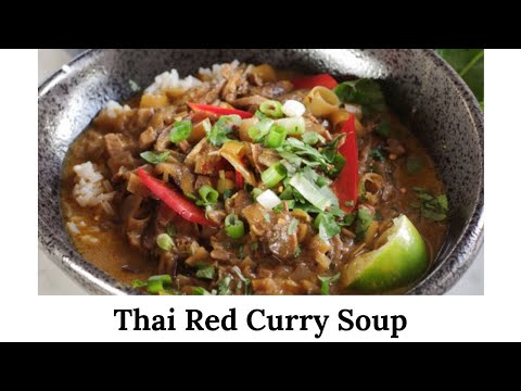 Thai Red Curry Soup: Ultimate Comfort Soup