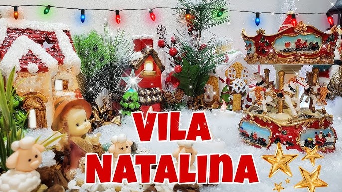VILA NATALINA  Decoração de Natal 2021 🌲 