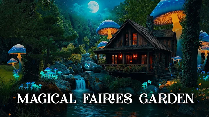 Magical Fairies Garden in Deep Forest | Enchanted Fairy Music & ASMR Ambience ~ Work/Sleep/Relax