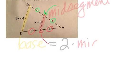 midsegment of a triangle