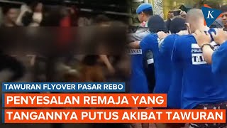 Tawuran di 'Flyover' Pasar Rebo, 4 Pelaku Ditangkap dan 1 Remaja Tangannya Putus