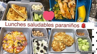 Lunches saludables para niños 🎒| almuerzos saludables para niños