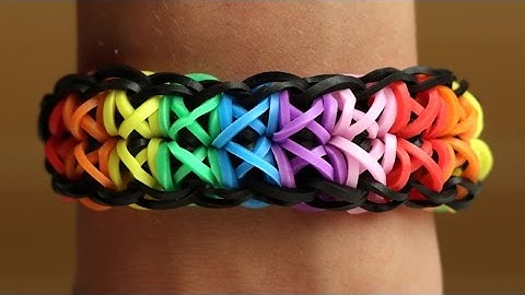 Rainbow Loom English - TOTEMPOLE - Loom Bands, easy, how to, DIY