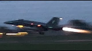 Istrana F18 Takeoff