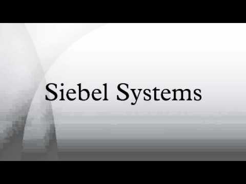 Vídeo: A Siebel é propriedade da Oracle?