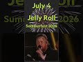Jelly Roll Summerfest, July 4 - Tickets on Sale Now - Ticket King Wisconsin
