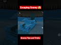 Granny 🔥Top Secret Trick 😱 Granny Tips and Tricks #granny #horrorgaming #shorts #roblox