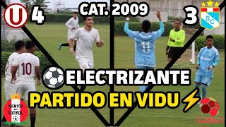 18-05-2024 ⚽🏆COPA FEDERACIÓN 🇵🇪 ¡NO APTO 🚫 PARA CARDIACOS! UNIVERSITARIO 4-3 S. CRISTAL CAT. 2009