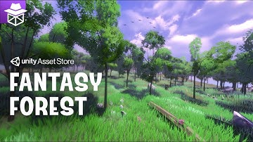 Stylized Fantasy Forest: Lively Nature
