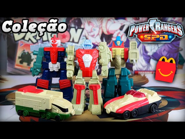 Coleção Completa Power Rangers SDP 2006 McDonald's - YouTube