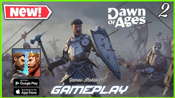 Dawn of Ages Medieval Gameplay Part 2 (Android) #gamesmobile #newgamesandroid #dawnofagesmedieval