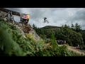 Redbull Hardline Road gap by drone