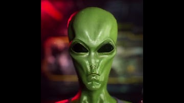 blender stuff, human into alien