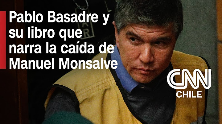 Pablo Basadre sobre su libro “Monsalve”: “Contiene hechos, no apreciaciones personales”