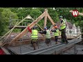 The amazing progress being made rebuilding The Vulcan pub at St Fagans
