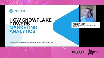 How Snowflake powers marketing analytics - Tim Fletcher